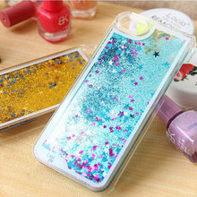 Для коке iPhone 5 жидкости блеск песок звезда зыбучие пески чехол для iPhone 5S чехол / 6 6 S / 6 плюс и 6 S с принадлежностями капа