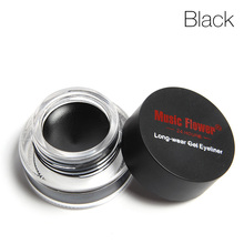 1pcs Gel Eyeliner by Music Flower Water-proof And Smudge-proof Cosmetics Set Eye Liner Kit in Eye Makeup and Brush Makeup Set