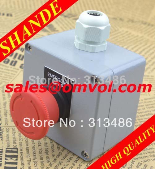 Buy metal box ! emergency stop push button switch e
