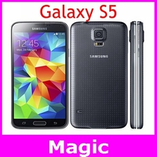 Original Unlocked Samsung Galaxy S5 I9600 smartphone Android 5.1inches 16GB storage quad core 2g/3g/4g network free shipping