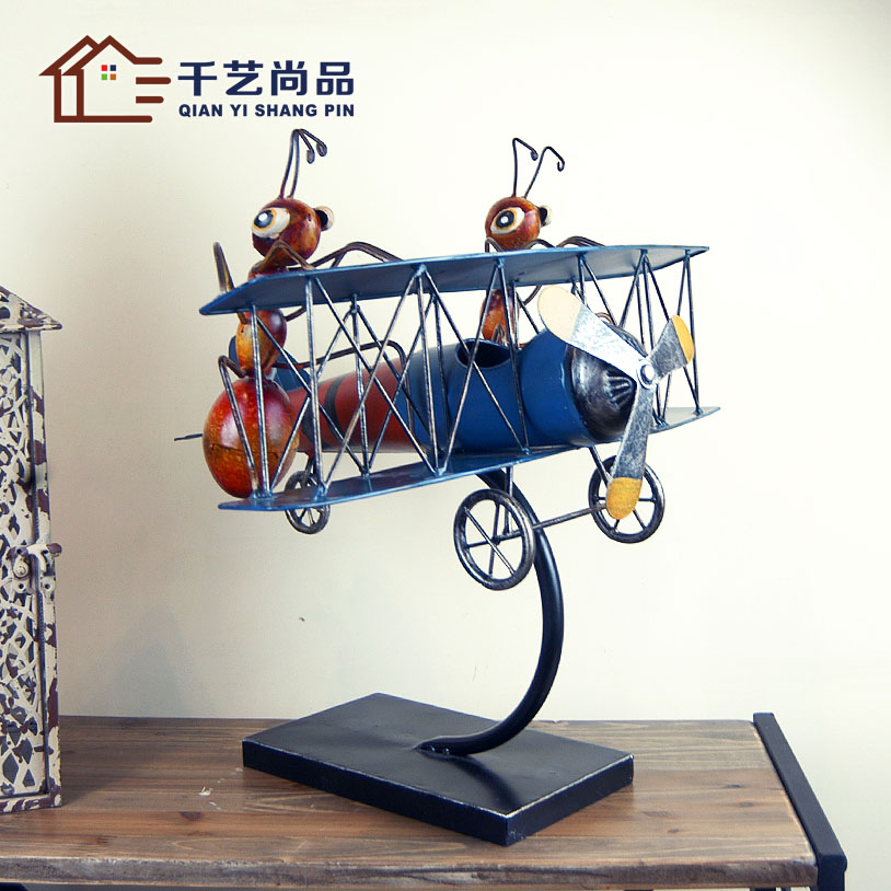 Thousands of new products unigarden wedding birthday gift decoration living room desk Decoration decoration ant aircraft special offer