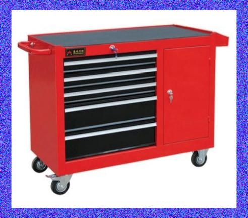 Genuine seven 7 drawer tool cart tool cabinet drawer toolbox trolley car care maintenance