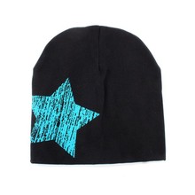 Hot Baby Kid Toddler Cute Stars Printed Hat Soft Warm Cotton Girl Boy Beanie Cap Free