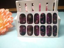 Y5081 Sexy Evening Glitter Manicure Shine Glass Ball Acrylic Sticker Adhesive Nail Art Stickers Nail Foil