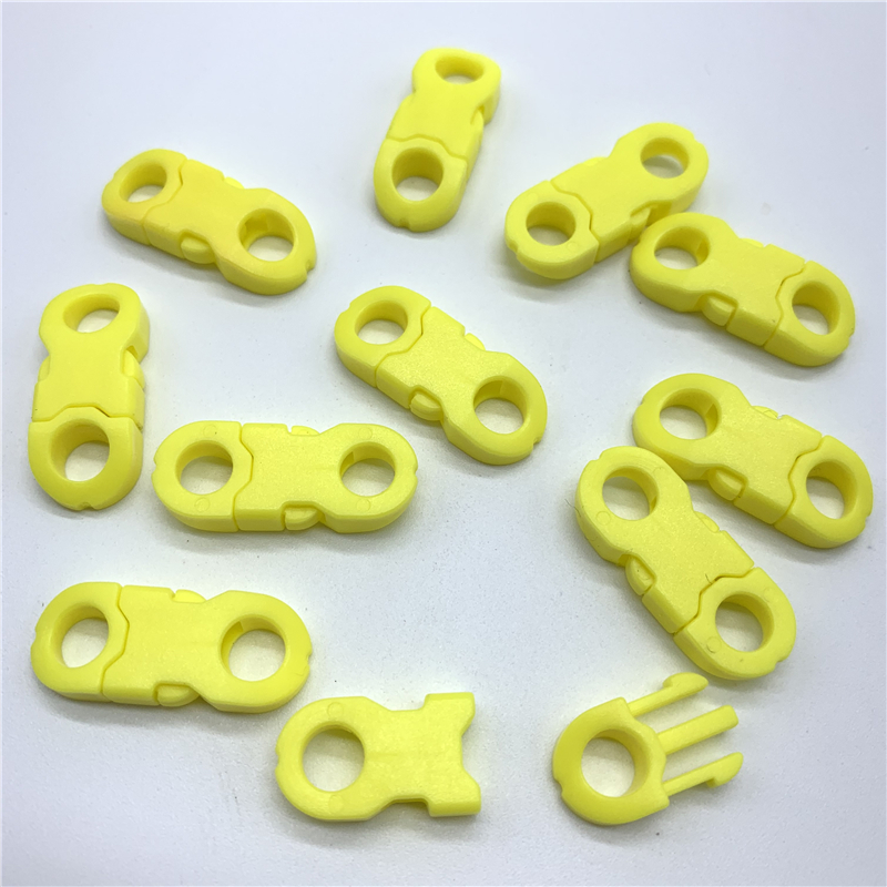 Description Picture 6 of item10Pcs 8mm Side Release Buckle Curved Parachute 550 Paracord Bracelet DIY Dog Collar Strap Webbing Outdoor Camp