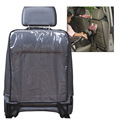 Transparent Car Seat Back Protector dust proof Children Kick Mat Protects from Mud Dirt waterproof Car