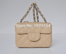 Hight Quality! Famous brand sheepskin / Cowhide shoulder bag genuine leather MINI Diamond lattice flap bag designer handbags