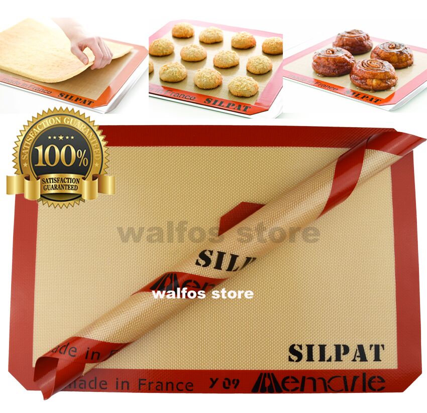 Image of 420*295*0.8 mm silpat silicone baking mat silpat pastry mat silpat macaroon oven liner cookie baking sheet silpat baking sheet