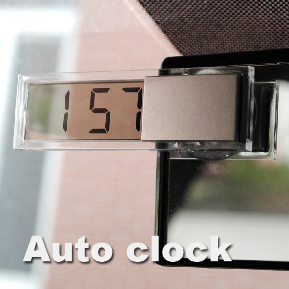 Image of Free shipping Durable Digital LCD Display Car Electronic Clock With Sucker Cool E#A3