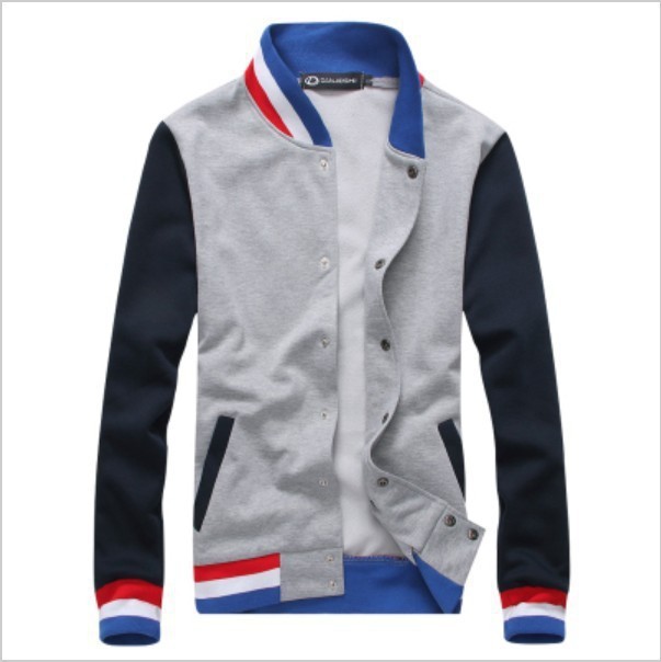 Varsity-Jacket-Spring-2015-New-College-Jacket-Baseball-Stand-Collar-College-Men-Varsity-Jacket-2-Colors