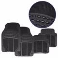 Universal 4PCS Car Floor Mats Rubber PVC Front mat Rear Mats for LHD AND RHD Car