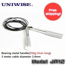 Speed Jump rope UIC-JR12, ball bearing Metal handle, Stainless steel cable