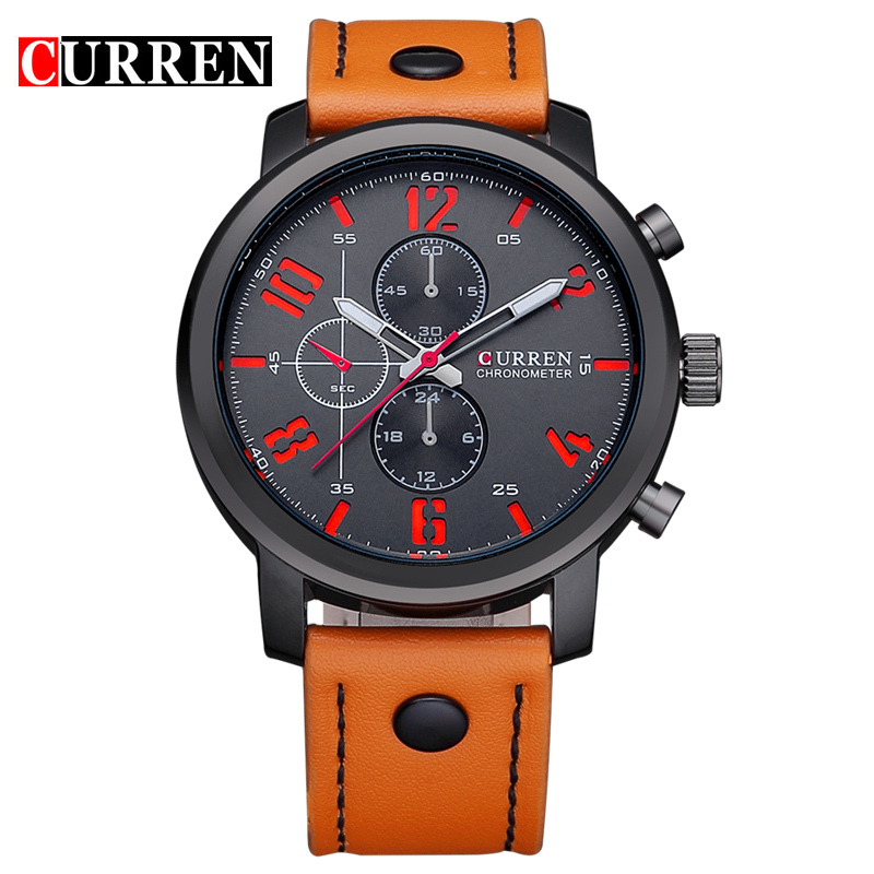 Image of CURREN Luxury Casual Men Watches Analog Military Sports Watch Quartz Male Wristwatches Relogio Masculino Montre Homme 8192