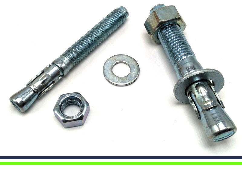 m10*110 , 10pcs , hammer drive wall anchor , through bolt fastener