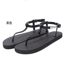 Ms. sandals, Roman sandals, women flat sandals and slippers, T-clip slippers, summer beach flip sandals
