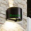 clear store outdoor led wall light 6W 10W taiwan cob led ROUDA