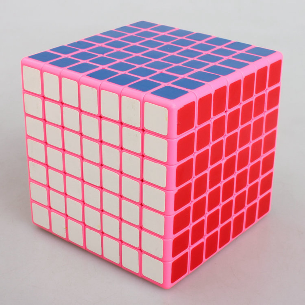 Brand New Shengshou Linglong 69mm Plastic Speed Puzzle 7x7x7 Magic Cube Educational Toys For Children Kids Baby