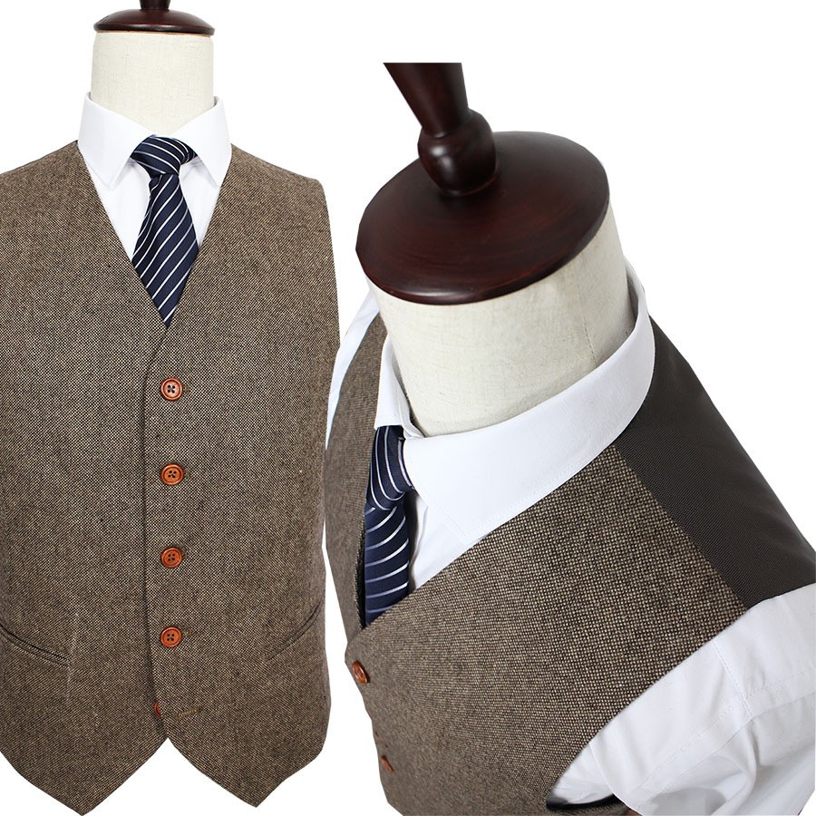 Brown-Classic-Tweed-custom-made-men-slim-fit-suit-Blazers-Retro-gentleman-style-tailor-made-wedding (2)
