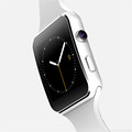 New X6 Smartphone Watch 1 54 Curved Touch Screen Smartwatch Phone Facebook SYNC MP3 Pedometer Anti