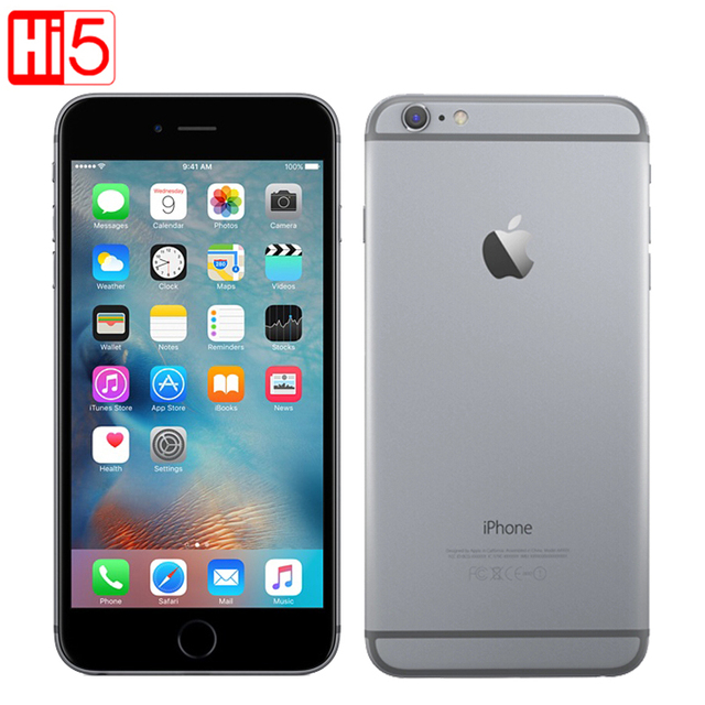 Оригинальный Apple iPhone 6 S Plus Dual Core 2 ГБ ОПЕРАТИВНОЙ ПАМЯТИ 16/64/128 ГБ ROM 4.7 "и 5.5" 12.0MP Камера 4 К Видео iOS 9 LTE бывших в Употреблении мобильных телефонов