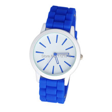 New Fashion Hot sale Geneva Quality Colorful sports brand silicone watch jelly watch Quartz Wristwatche for