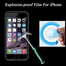 Nanomaterials Explosion-proof Protector Film for iPhone 4 4S 5 5S 6 6S 6Plus 6sPlus Screen Protector HD Film Not Tempered Glass