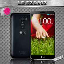 Original Unlocked LG G2 D802 D800 Cell Phones16GB 13MP camera Quad core 5.2 inch Refurbished Mobile Phone Multi-language