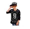 Full Cotton Children T Shirts 2016 Fashion Summer Boy s Tops Big Size Tees New Brand