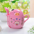 Hot selling fall proof anti hot plastic belt with a handle cover with spoon Cup baby