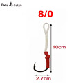 5pcs bag stainless steel carp fishing hook fish hook tackle hengelsport 10827 size 8 0