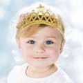 Lovely Princess Crown Headband Baby Girl Hair Accessories Tiara Infant Elastic Hair Bands Newborn Baby Headbands