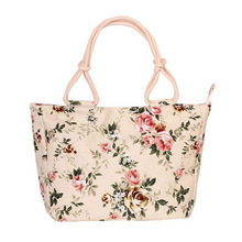 2016 New Arrival Folding Fashion Women Handbag Big Size Tote Ladies Casual Printing Canvas Graffiti Messenger Bag Bolsa Feminina
