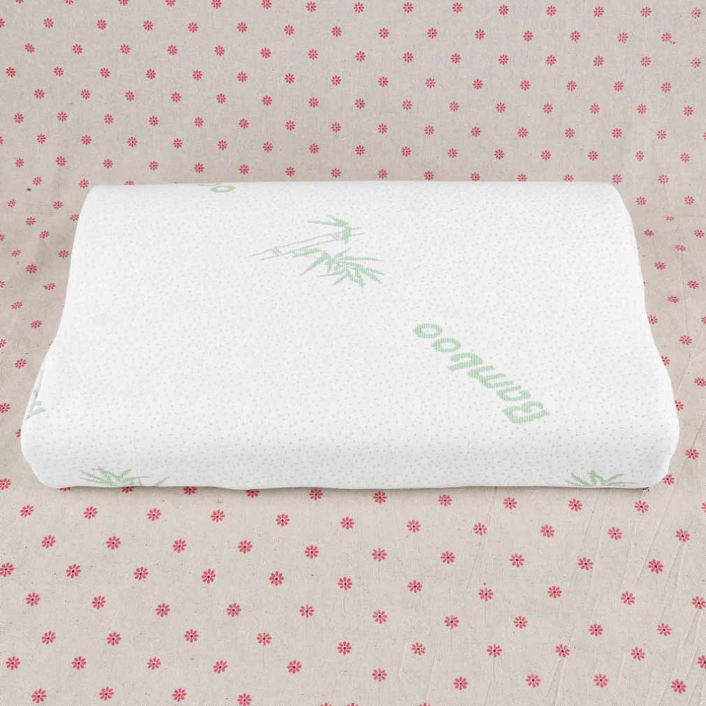 3 Sizes Bamboo Pillow Cool Comfort Ultra Plush Bamboo Memory Foam Hotel