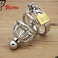 2015 Sex Toys for Men Metal Cock Ring Penis Sleeve Stainless Steel Chastity Belt Catheterization Is