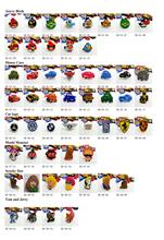 Wholesale 100pcs Hot Game, KT, Minions Superhero, TMNT, Spider man, Mickey Shoe Charms For Silicone Bracelets Gifts