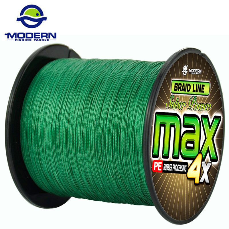 Image of 1000M MODERN FISHING Brand Super Strong Japan Multifilament PE Braided Fishing Line 4 Strands Super Strong 8 10 20 30 40 60 80LB