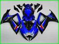 For Suzuki fairings GSXR600 750 06 07 blue black injection molding fairing kit GSXR 600 2006