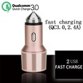 High Quality qualcomm quick charge 3 0 car charger 5V Max 3 4A Dual USB