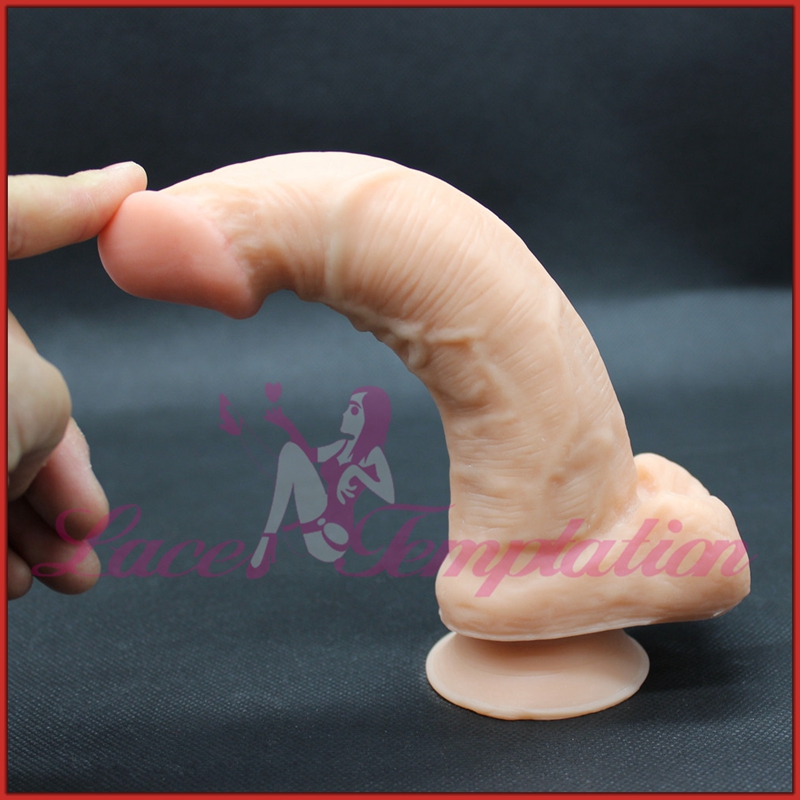 Image of free shipping sex products for women big size Silicone dildos with strong suction cup realistic penis body massager sex toys