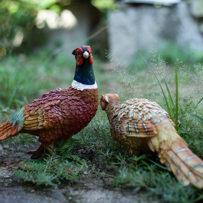 resin ornaments for garden