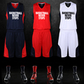 Basketball Man Set Jersey Shorts Fitness Boy Breathble Quick Dry Sport Basketball Male Shirts Suit Custom