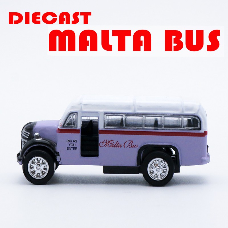 Diecast malta bus2