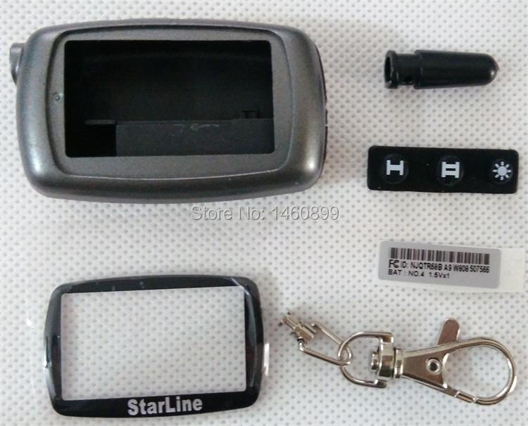 Image of A9 Case Key Chain /A9 case keychain cover for Starline A9 Keychain 2 Way Car Alarm System Lcd Remote Controller,fits starline A6