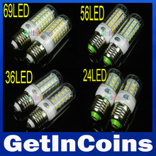 SMD 5730 220V/110V E27 LED Bulb 9W 12W 20W 25W LED bulb 24 LEDs 36LEDs 48LEDs 56LEDs,Warm white/white LED  Bulb,free shipping