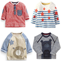 2016new fashion brand cotton high quality minion long sleeve boys t shirt baby kids2y 7y toddler