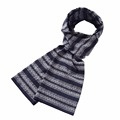 2017 Fashion Men Scarf Plaid Stripe Pattern Cotton Fabric Scarf