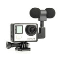 Gopro Accessory Profesional Mini Stereo Microphone Standard Frame Case USB to 3 5mm Mic Adapter Cable
