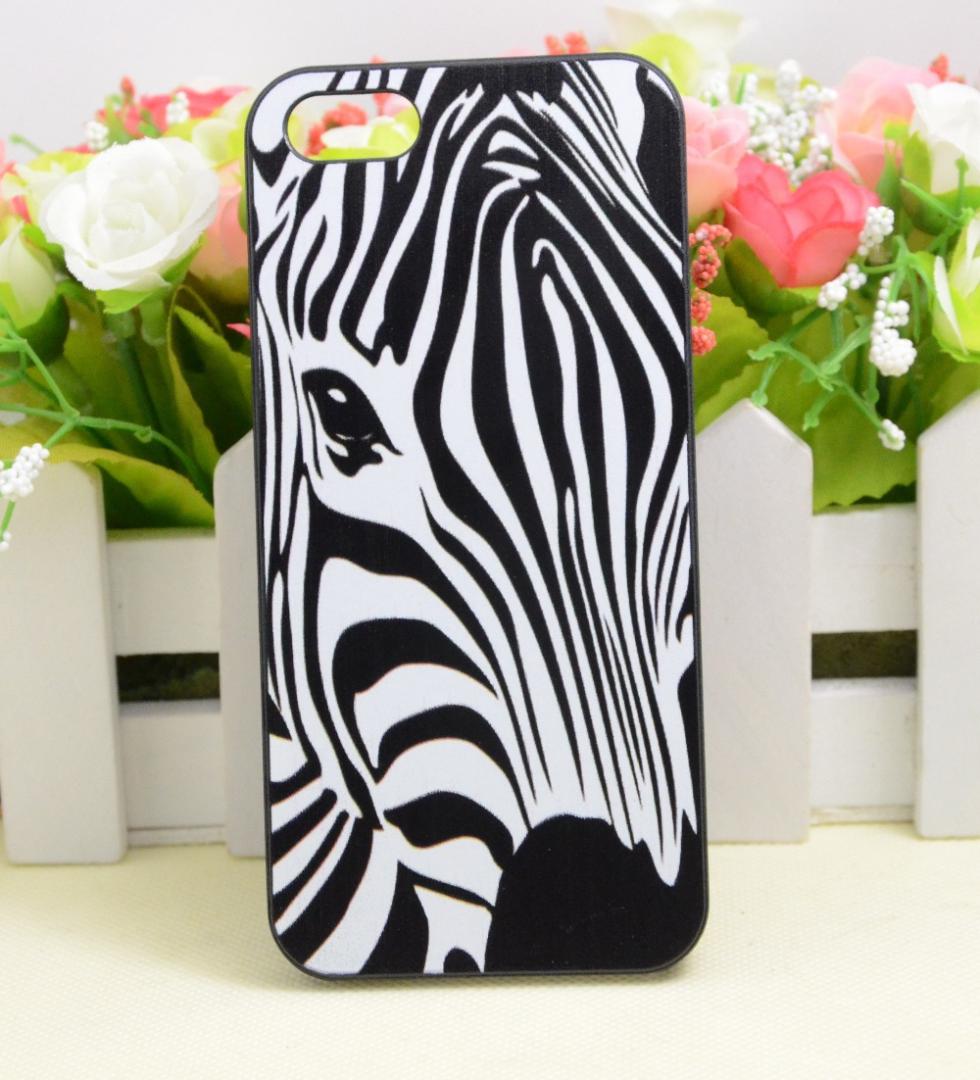 YuJing B&W Zebra Phone Case/Cover FOR IPHONE 4/4S 5/5S 5c free shipping