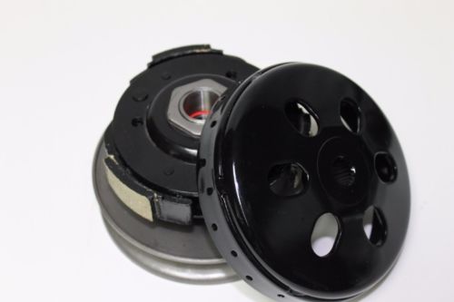 A modified high performance black PULLEY ASSY DRIVEN 1P52QMI 1P57QMJ font b GY6 b font 125