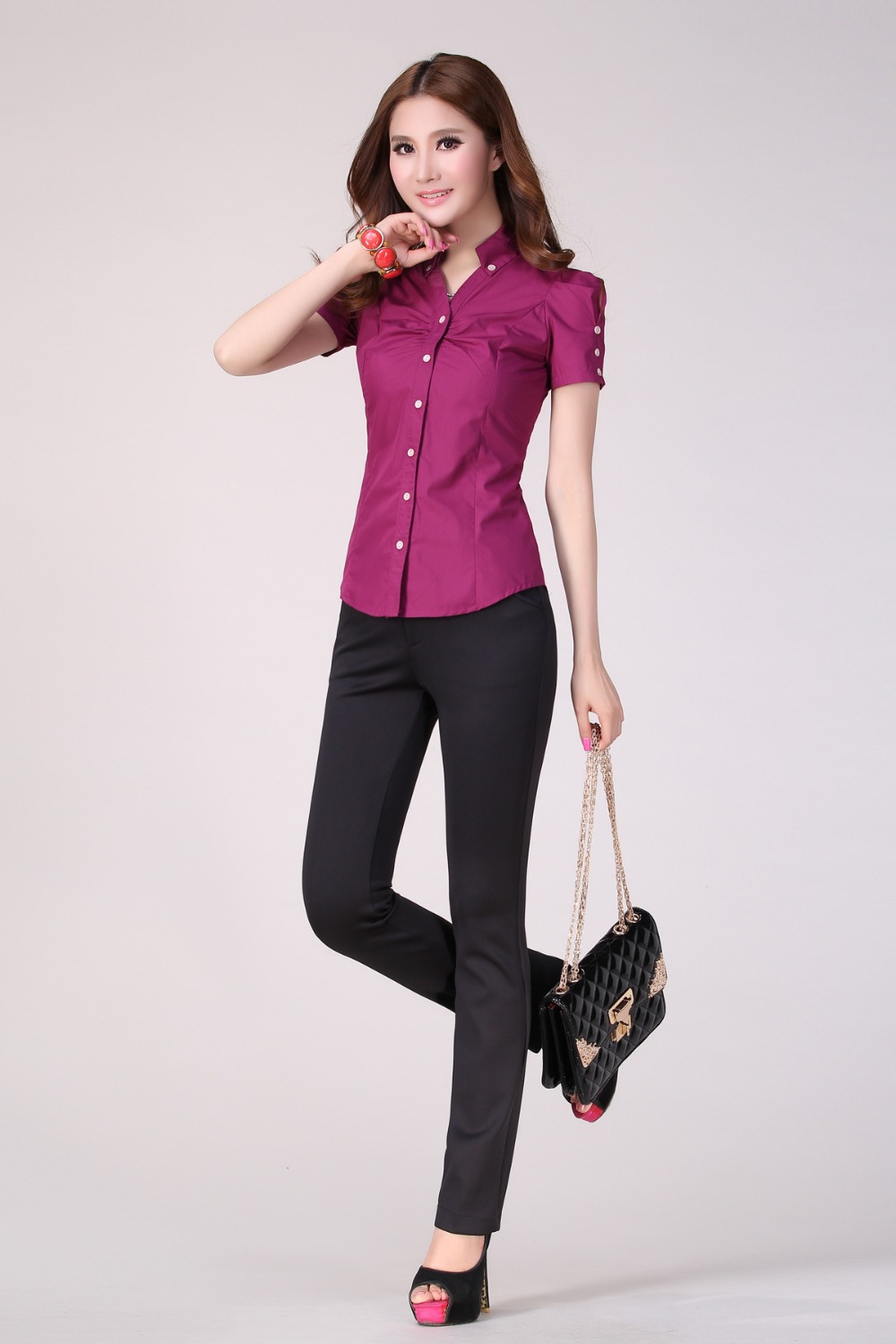formal wear pants and blouse